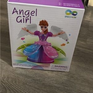 Angel Girl Toy with Colorful Wings